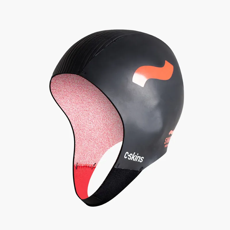 C-Skins 3mm Swim Research Freedom Cap Black